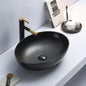 Matte Black Fine Ceramic Basin