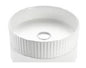 Bellevue Flute Round Art Basin 360mm GW