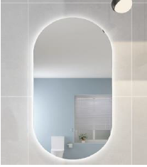 LED Mirror 0val 600x900mm