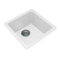 Square White Granite Quartz Stone Kitchen Sink