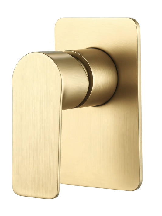 Brushed Gold Wall Mixer