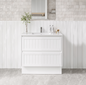 White Hampton Vanity 750