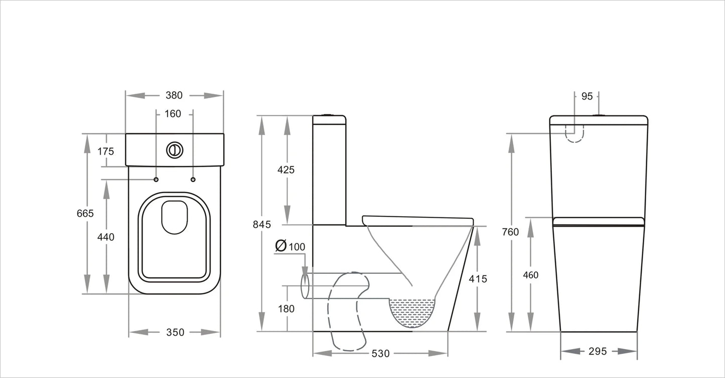 ND-TL0003 Qubist Toilet Suite 003