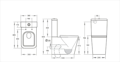 ND-TL0003 Qubist Toilet Suite 003