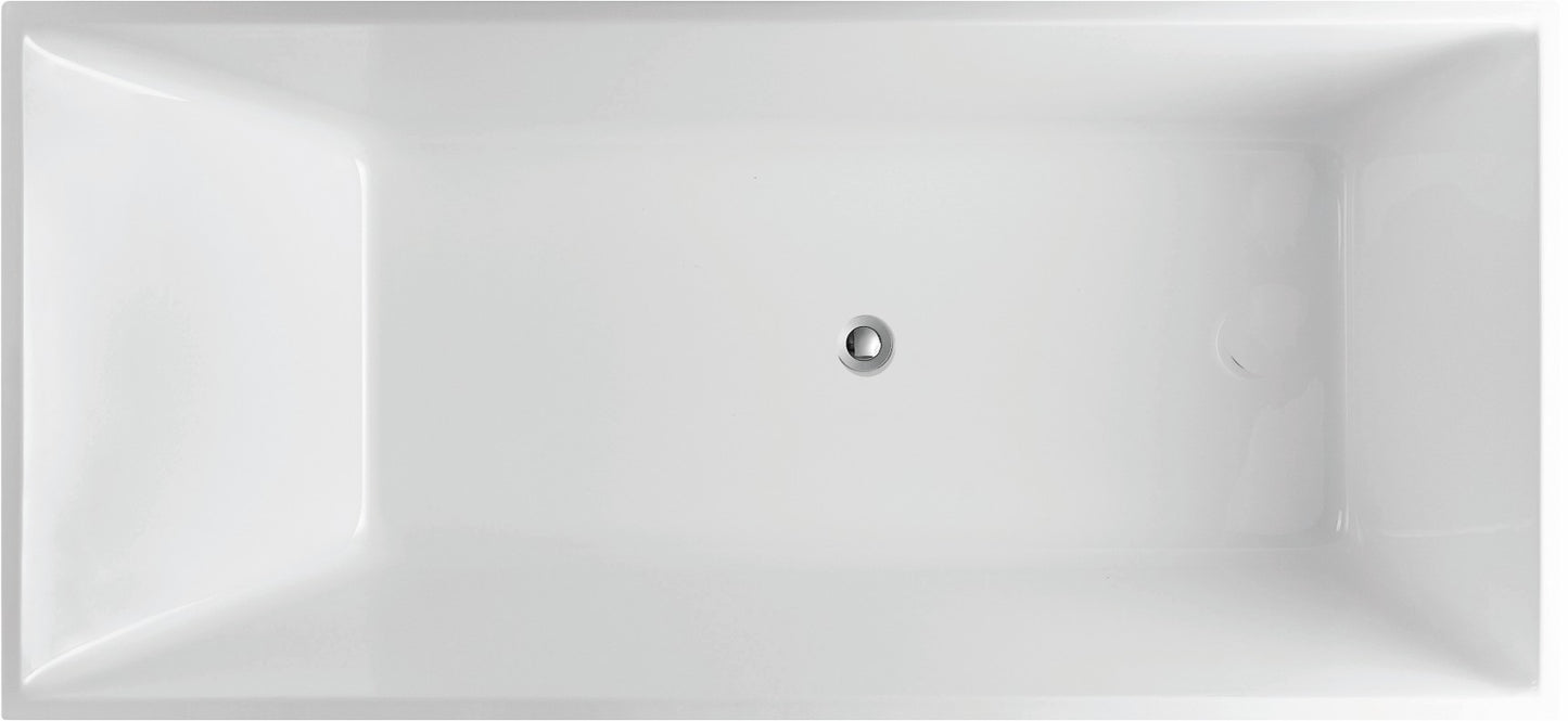 Niro Back To Wall Bath Tub