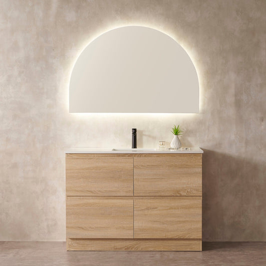Natural Timber Freestanding Vanity
