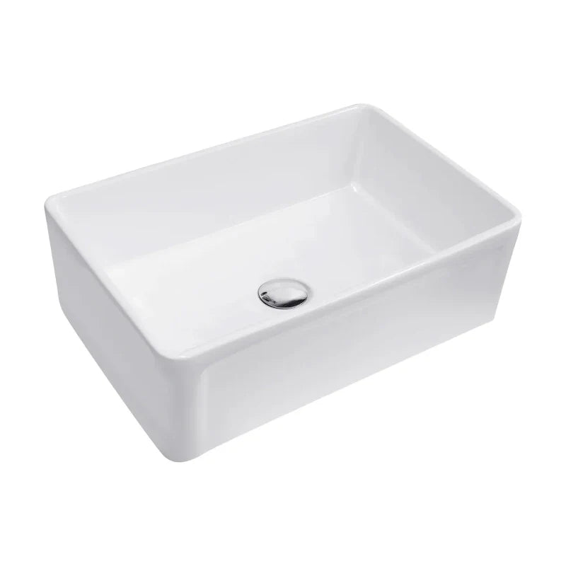 Ceramic Single Bowl Kitchen Sink 840mm